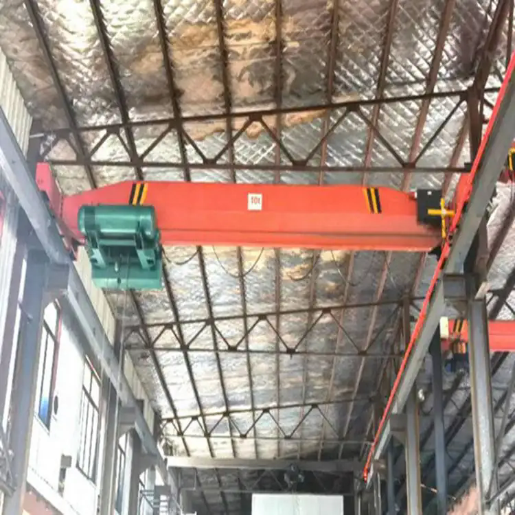 5吨电动单梁桥式行车 适用于机械加工厂车间 仓库