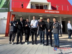安迈路面设备代理商走进德国ABG工厂